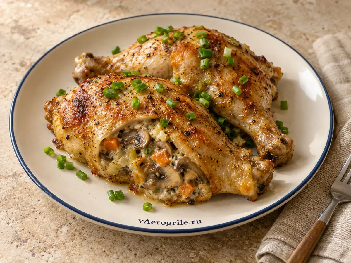 Фаршированная курица