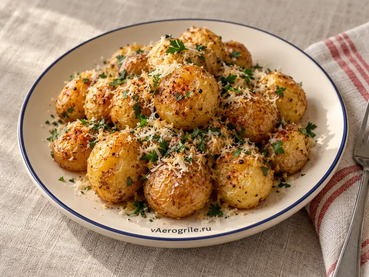Картошка с пармезаном