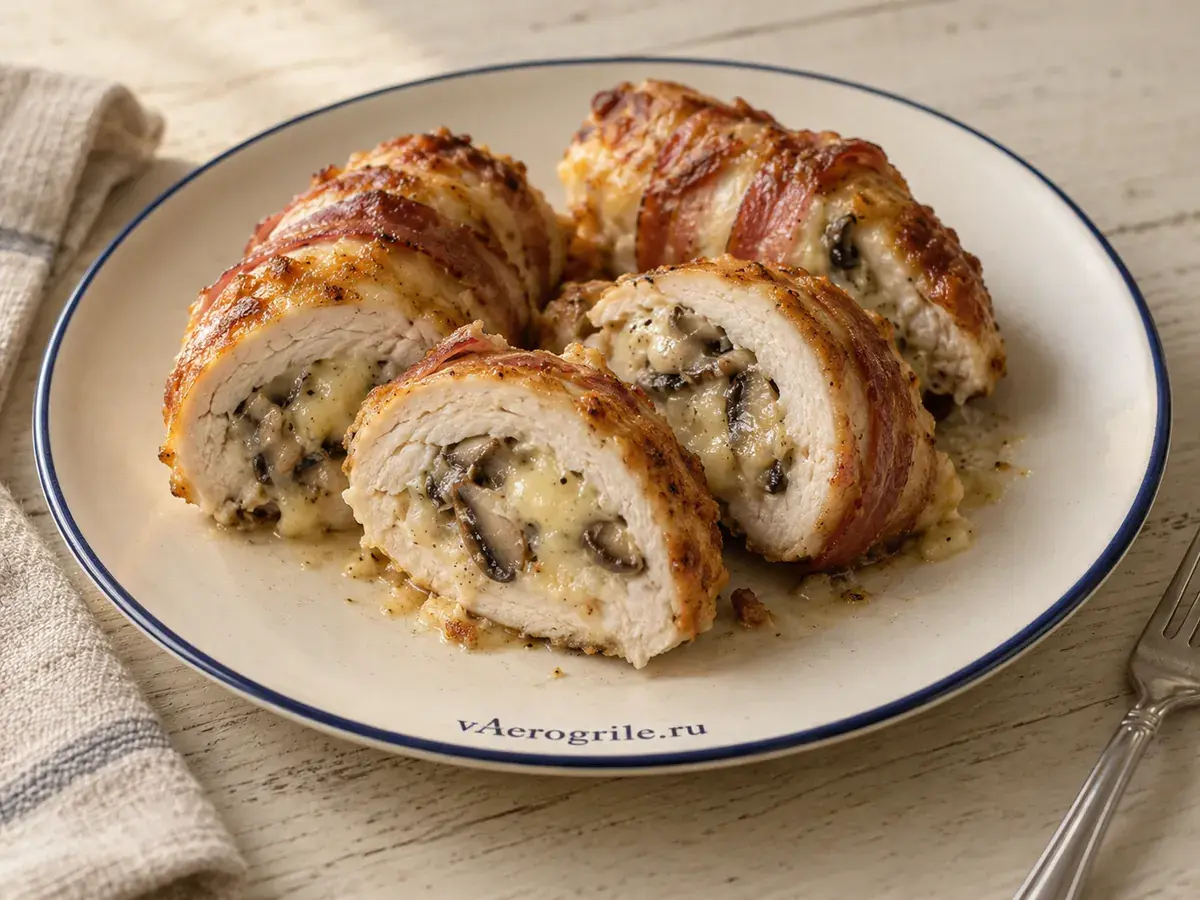Куриные рулетики