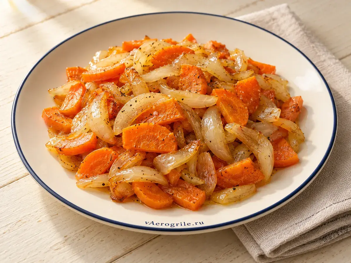 Лук и морковь