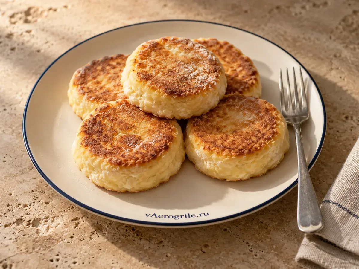 Пышные сырники