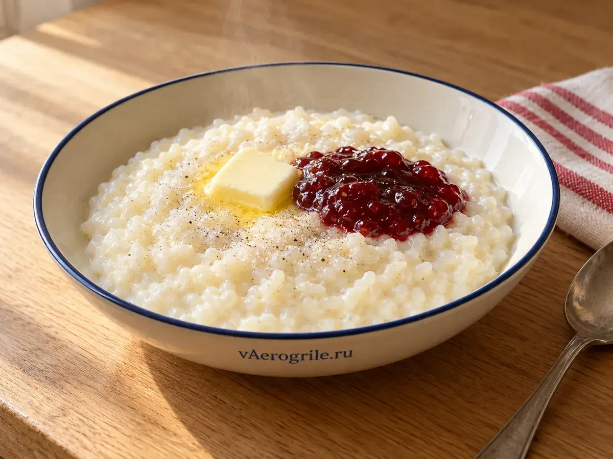 Молочная каша из риса