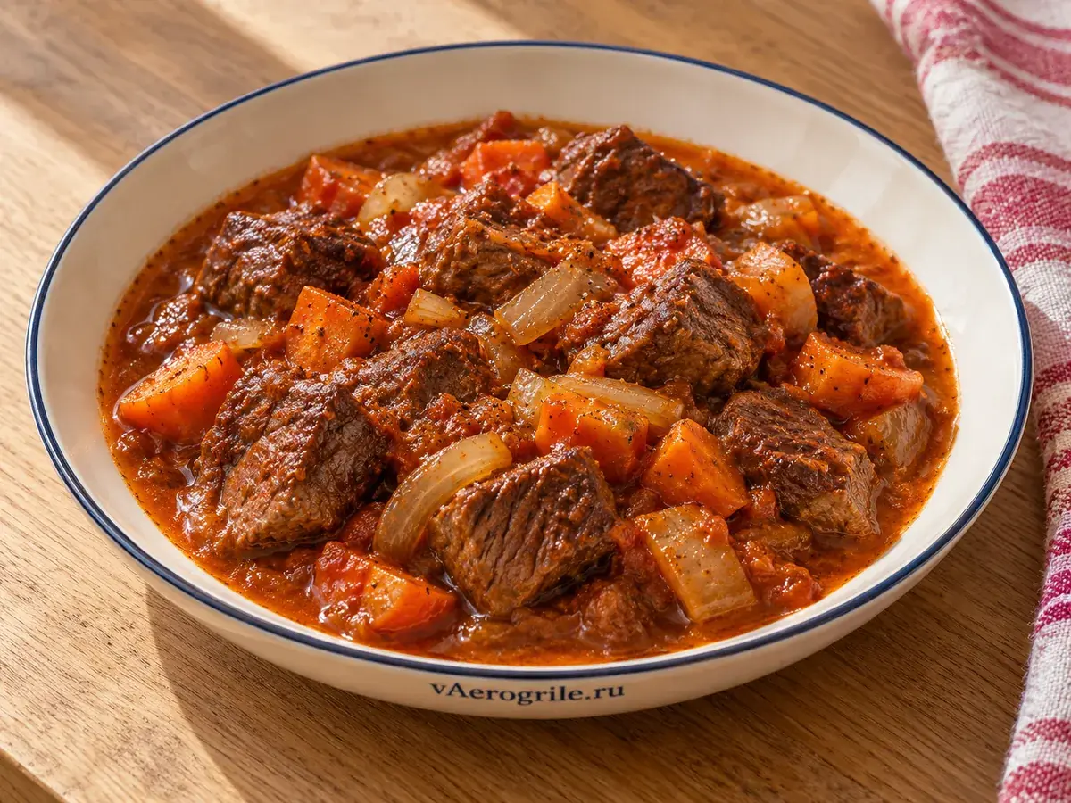 Тушёное мясо